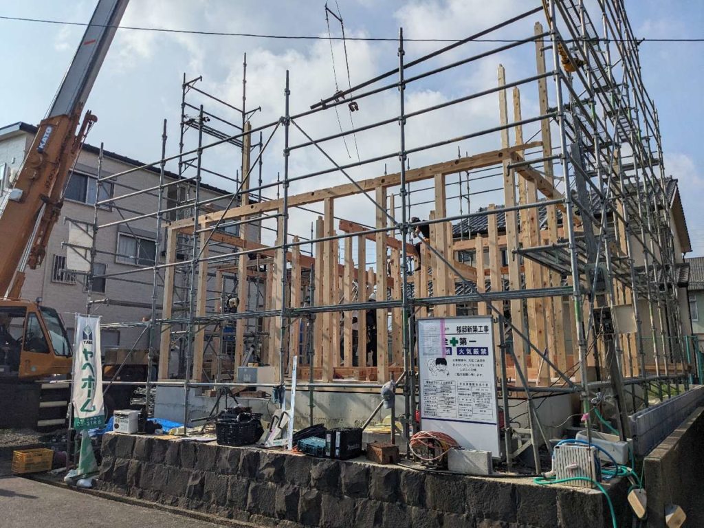 諫早市Ｔ様邸　上棟！