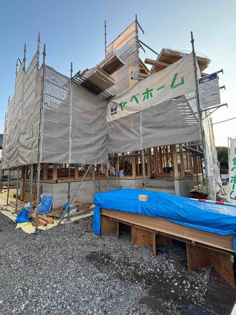 諫早市Ｔ様邸　上棟！