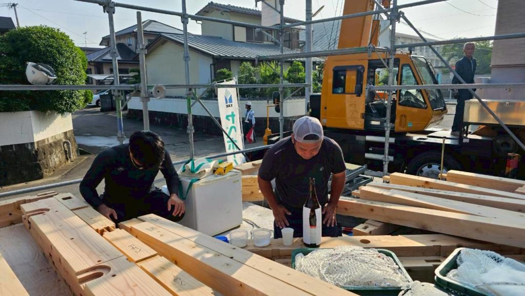 諫早市Ｔ様邸　上棟！