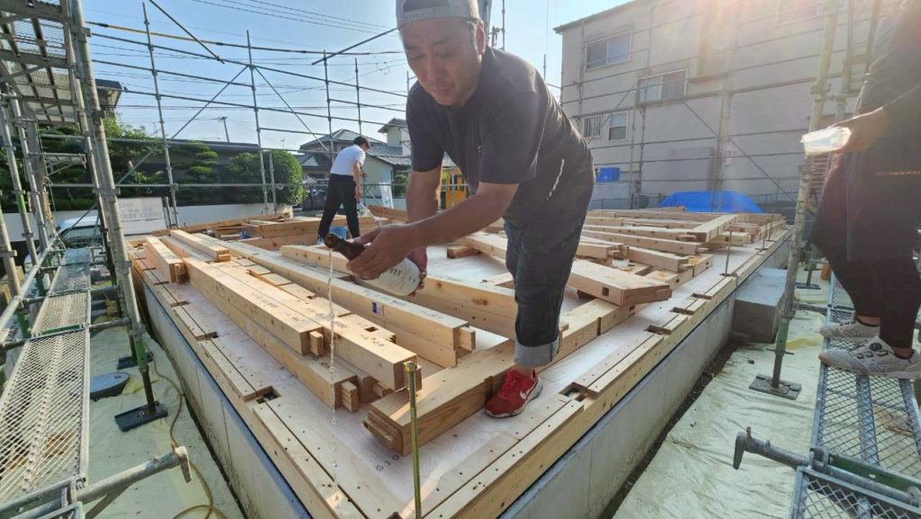 諫早市Ｔ様邸　上棟！