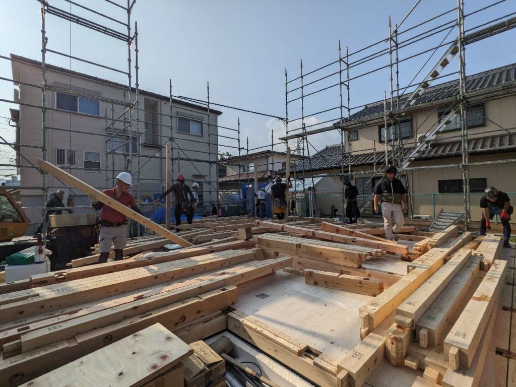 諫早市Ｔ様邸　上棟！