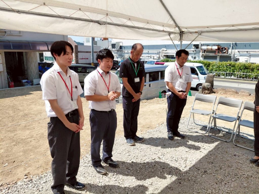 諫早市永昌町・山川町で地鎮祭を行いました！