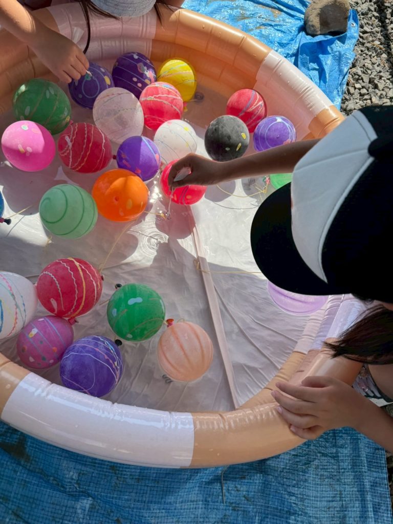 大村　諫早　注文住宅　夏まつり　ヨーヨー釣り