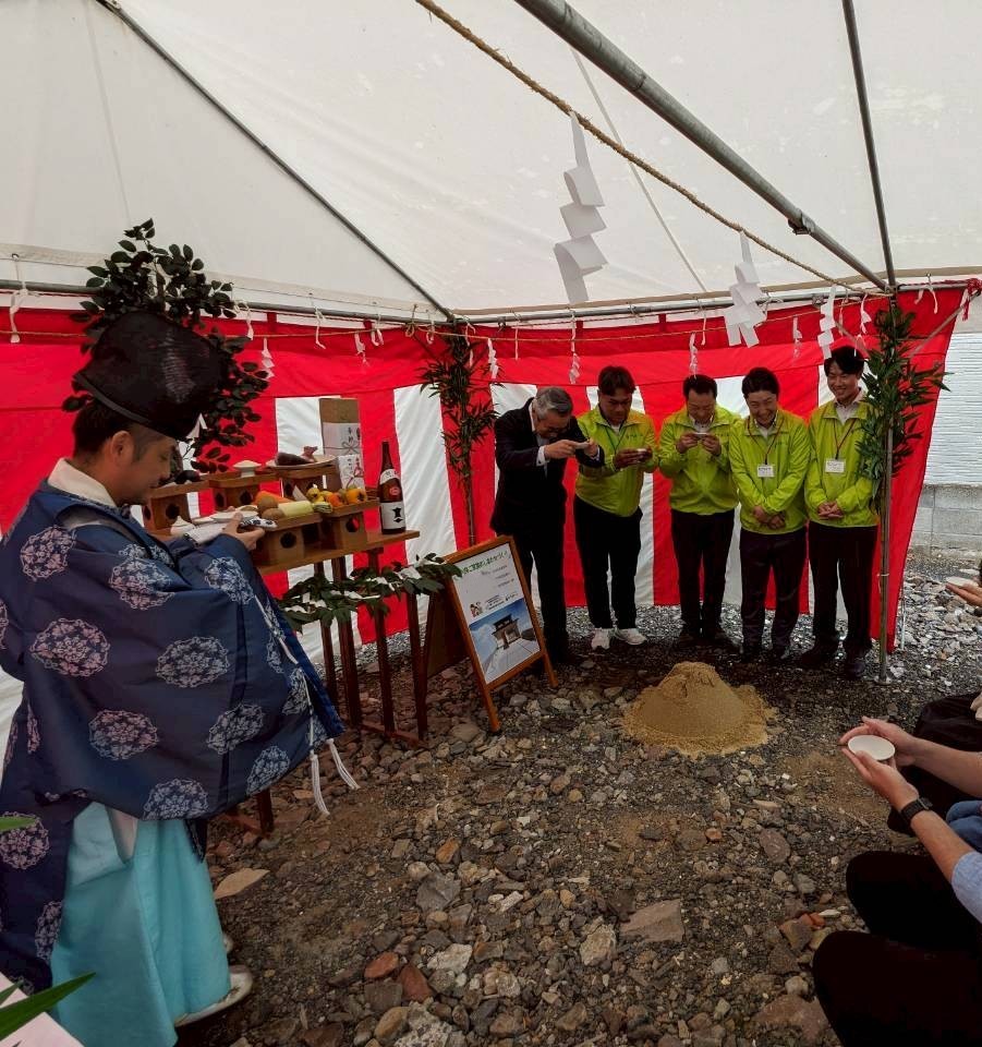 大村市で地鎮祭を行いました！