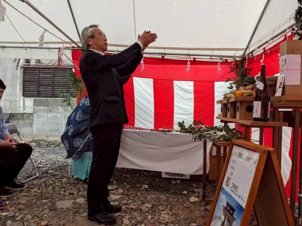 大村市で地鎮祭を行いました！