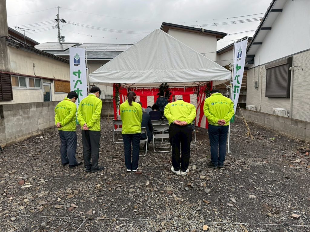 大村市で地鎮祭を行いました！