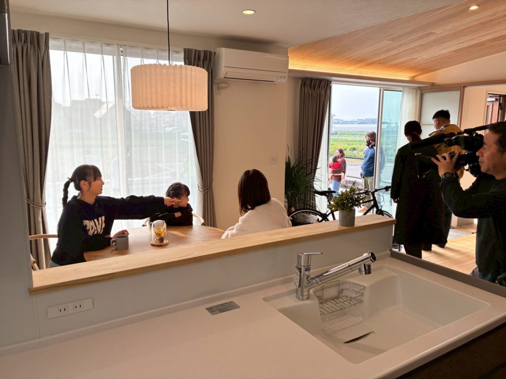 新モデルハウスで『やるバイ！元気宣言』