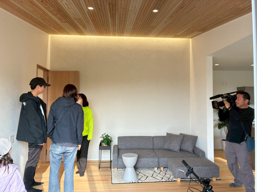 新モデルハウスで『やるバイ！元気宣言』