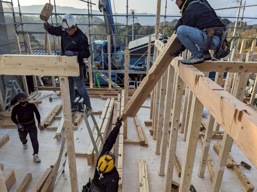 大村市で上棟しました！