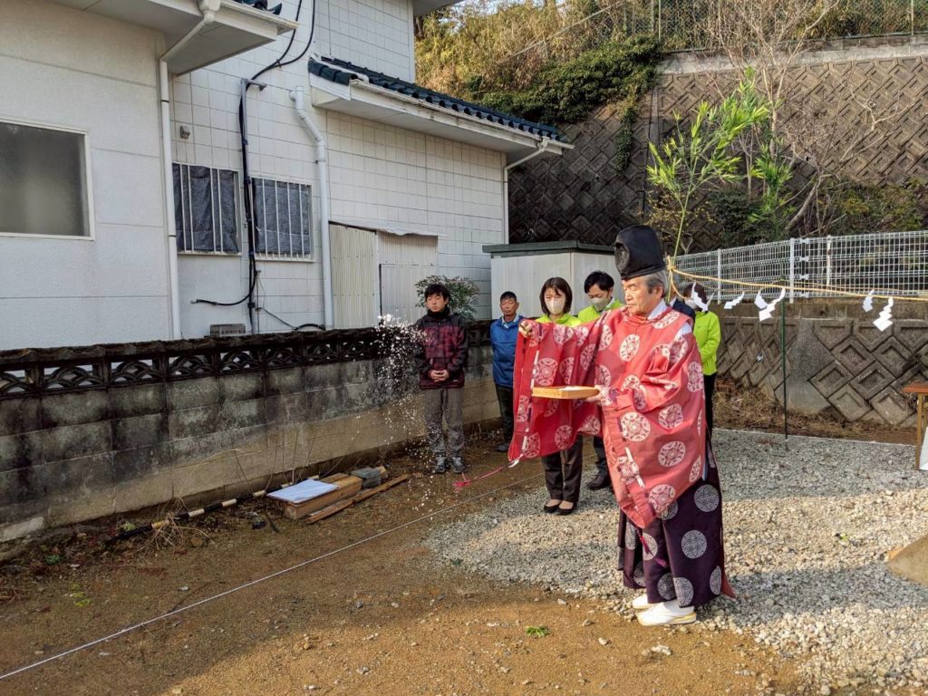諫早　地鎮祭