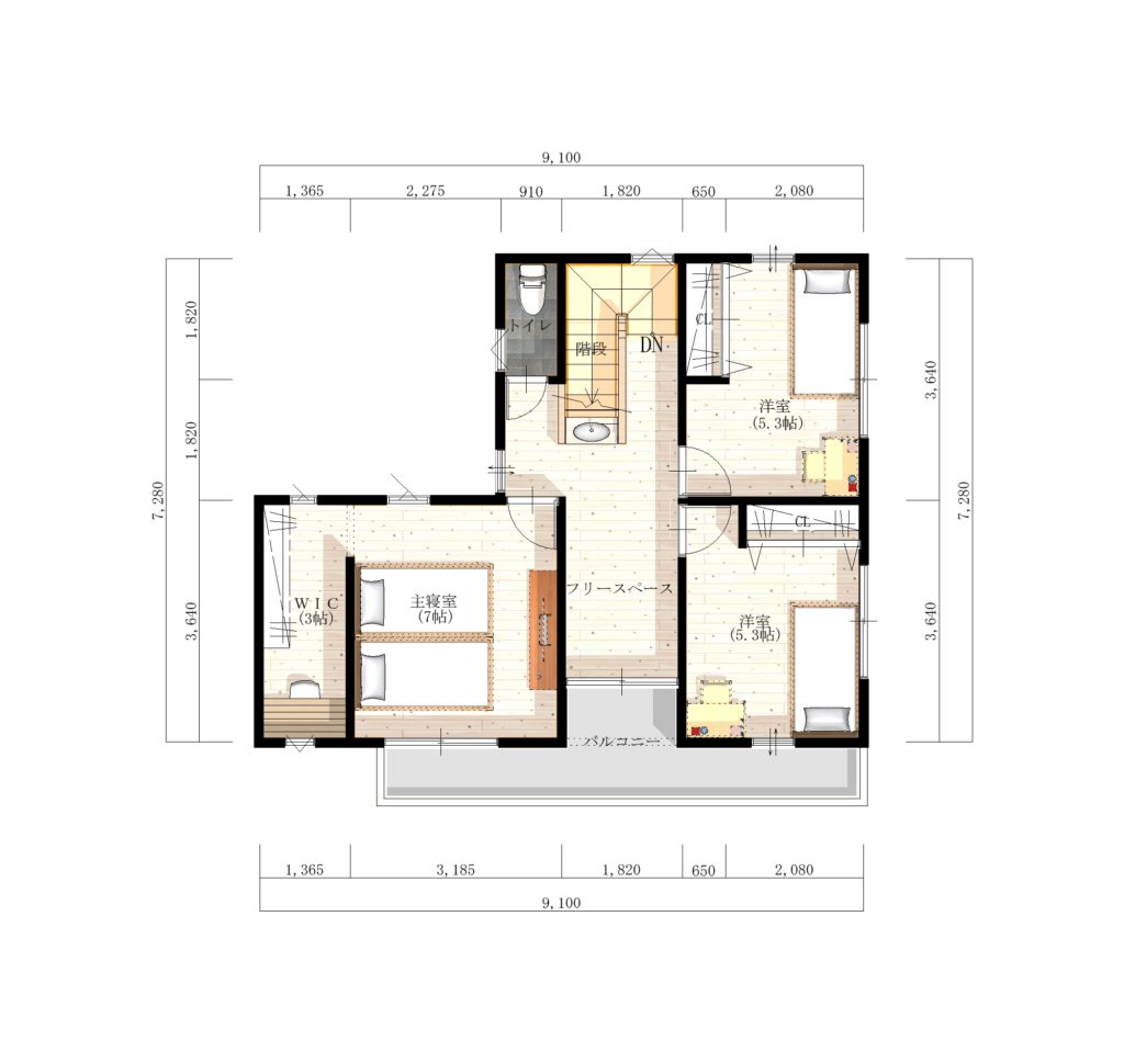 長崎市つつじが丘中古戸建（ヤベホーム施工）