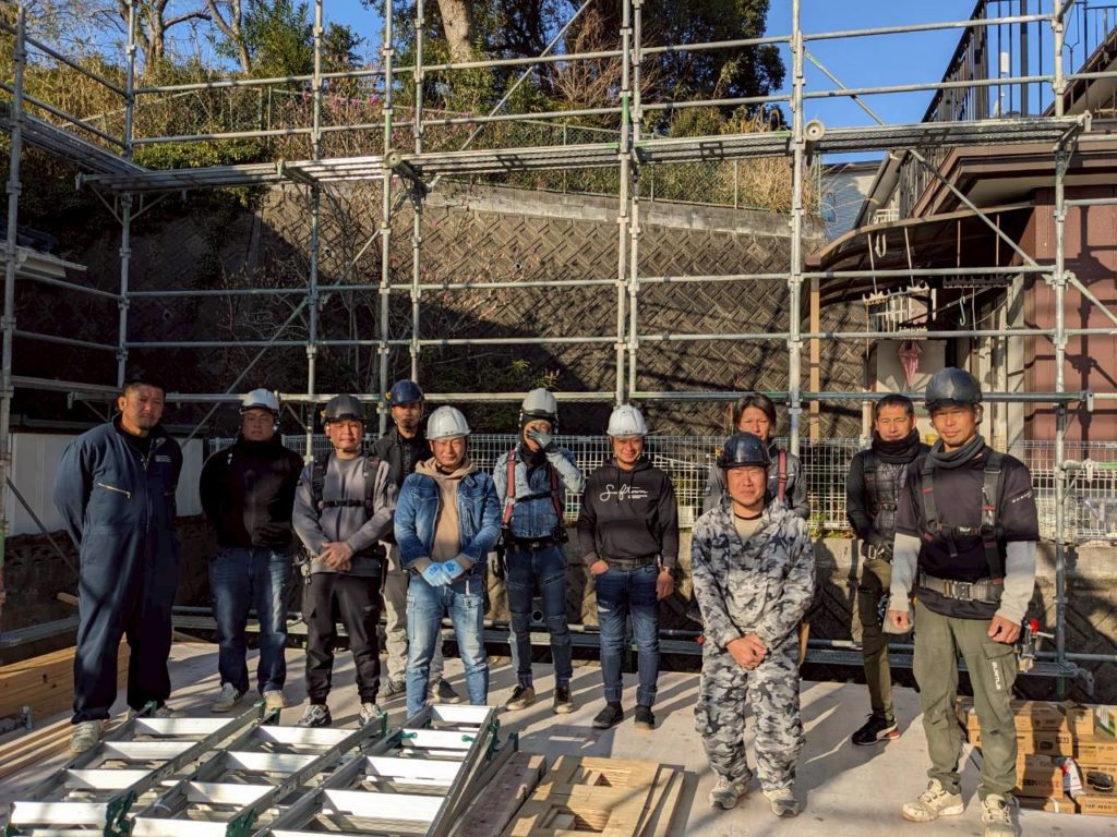 建て方　諫早　モデルハウス